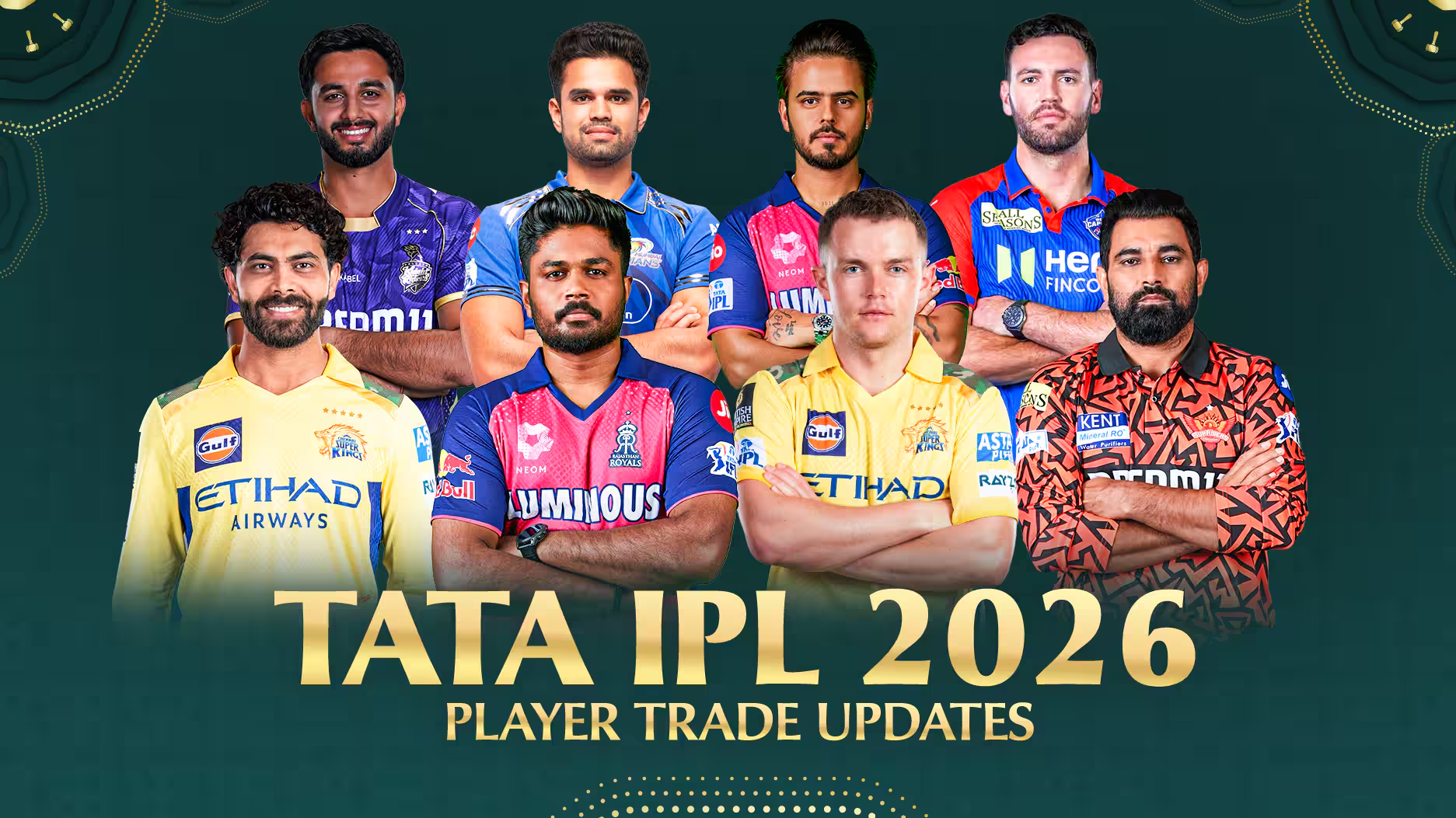 IPL 2026 all teams and captains - Dragonexch
